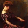 Anschutz_Thomas_P_A_Flowered_Gown