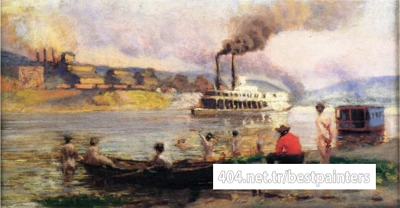 Anschutz_Thomas_P_Steamboat_on_the_Ohio2