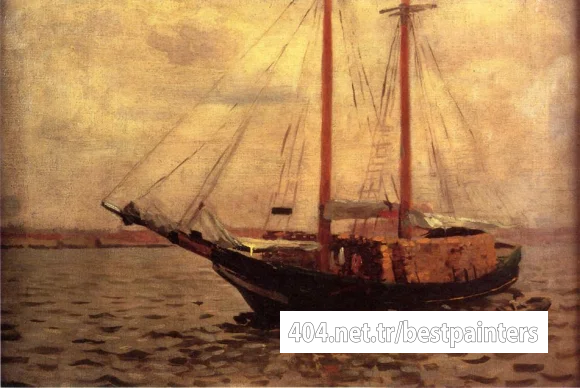 Anschutz_Thomas_P_The_Lumber_Boat