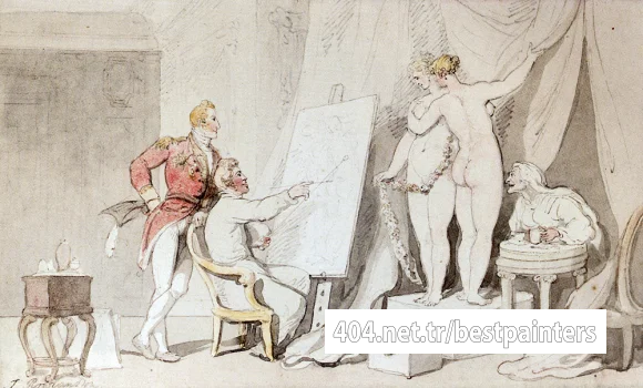 Rowlandson_Thomas_A_Study_In_Life_Drawing
