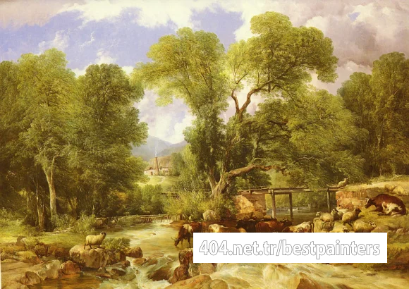 Cooper_Thomas_Sidney_A_Wooded_Ford