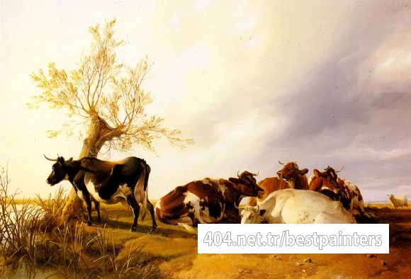 Cooper_Thomas_Sidney_Dairy_Cows_Resting