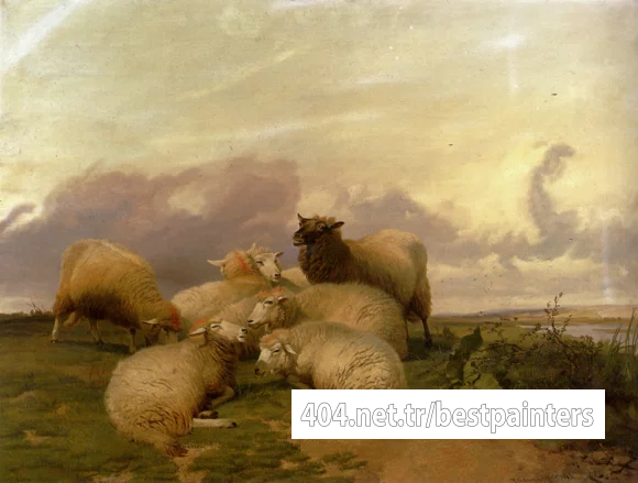 Cooper_Thomas_Sidney_Sheep_In_Canterbury_Water_Meadows
