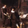 KEYSER_Thomas_de_Constantijn_Huygens_And_His_Clerk
