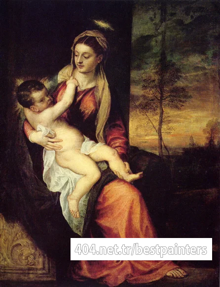Titian_Mary_with_the_Christ_Child_1561