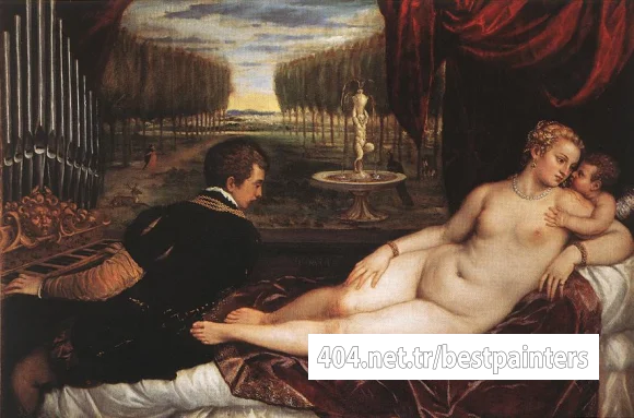 Titian_Venus_with_Organist_and_Cupid