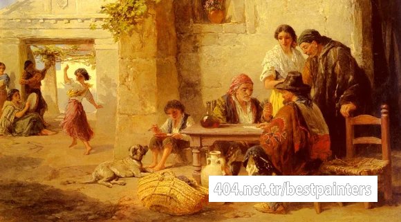 Topham_Frank_William_Warwick_Spanish_Amusements