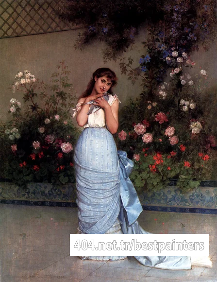 Toulmouche_Auguste_An_Elegant_Beauty