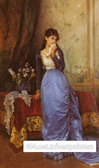 Toulmouche_Auguste_The_Letter