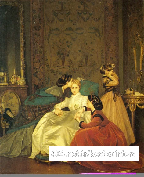 Toulmouche_Auguste_The_Reluctant_Bride