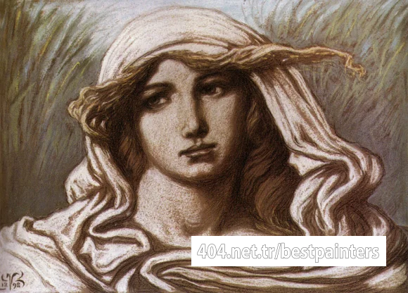 Vedder_Elihu_Head_of_a_Young_Woman_1900