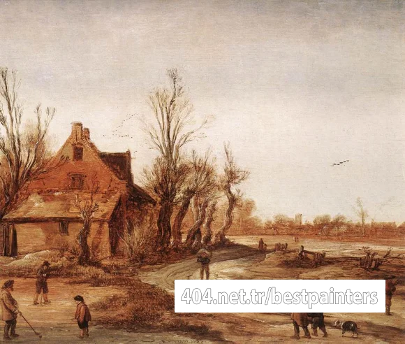 VELDE_Esaias_van_de_Winter_Landscape_1623