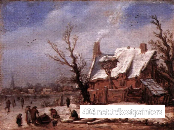 VELDE_Esaias_van_de_Winter_Landscape_1629