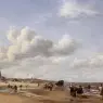 VELDE_Adriaen_van_de_The_Beach_At_Scheveningen