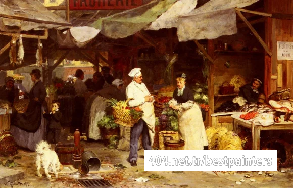 Gilbert_Victor_Gabriel_Le_Marche_De_Maubeuge