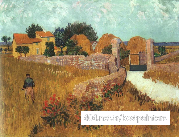 Van_Gogh_Vincent_Farmhouse_in_Provence_1888
