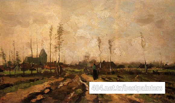 Van_Gogh_Vincent_Landscape_with_Church_and_Farms