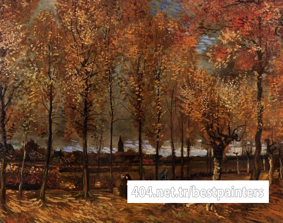 Van_Gogh_Vincent_Lane_with_Poplars