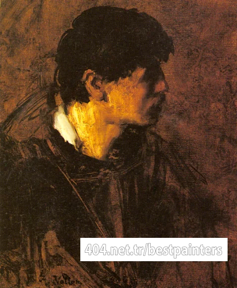 Vollon_Antoine_Portrait_Of_A_Man