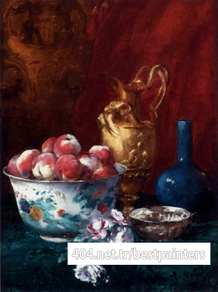 Vollon_Antoine_Still_Life_With_Peaches
