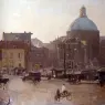 Vreedenburgh_Cornelis_View_Of_The_Singel_Amsterdam_With_The_Koepelkerk_Beyond