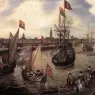 VENNE_Adriaen_Pietersz_van_de_The_harbour_Of_Middelburg