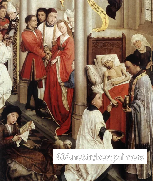 Weyden_Seven_Sacraments_(right_wing)_detail1