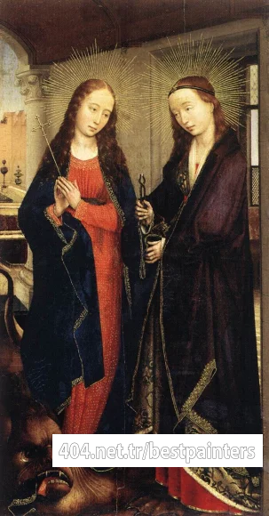 Weyden_Sts_Margaret_and_Apollonia