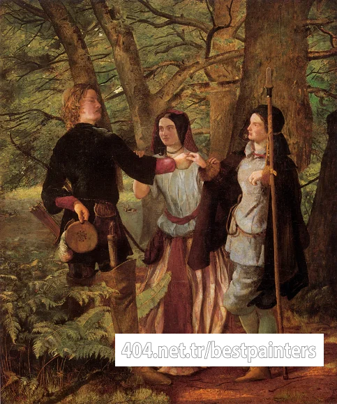 Deverell_Walter_Howard_A_Scene_from_As_You_Like_It