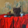 39_968_Wang_Weidong_Still_Life_with_Brushes_and_Ink