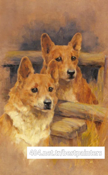 Wardle_Arthur_Two_Corgies