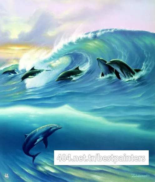 ma_Warren_Painted_Worlds_Surfin_Dolphins