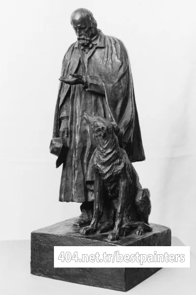 Watts_George_Frederick_Alfred_Tennyson_bronze