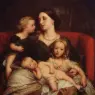 Watts_George_Frederick_Mrs_George_Augustus_Frederick_Cavendish_Bentinck_and_her_Children