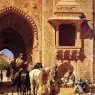 Weeks_Edwin_Gate_Of_The_Fortress_At_Agra_India