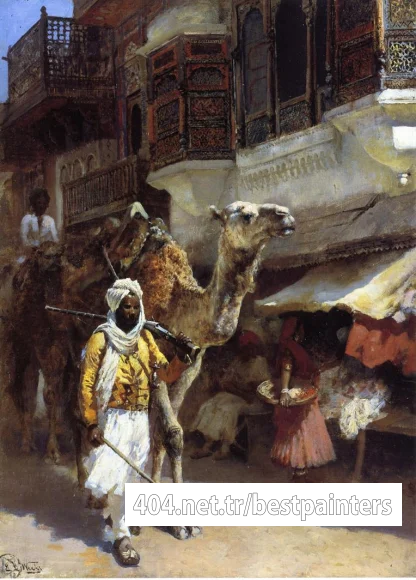 Weeks_Edwin_Lord_Man_Leading_a_Camel