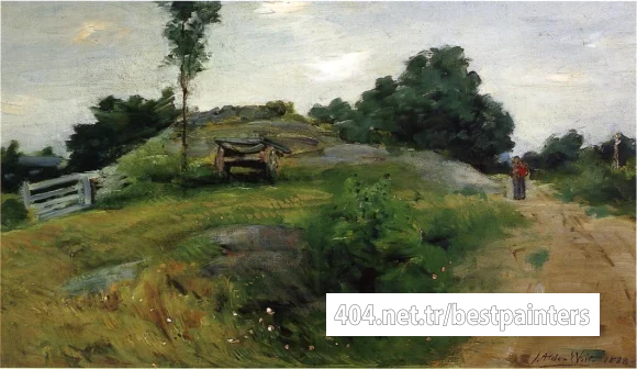 Weir_Julian_Alden_Connecticut_Scene_at_Branchville
