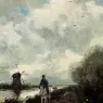 Weissenbruch_Jan_Hendrik_On_The_Tow_Path_Along_The_River_Amstel