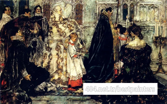 Wenzell_Albert_Beck_A_Medieval_Christmas