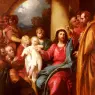 West_Benjamin_Christ_Showing_A_Little_Child_As_The_Emblem_Of_Heaven
