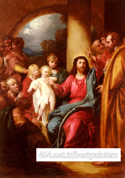 West_Benjamin_Christ_Showing_A_Little_Child_As_The_Emblem_Of_Heaven