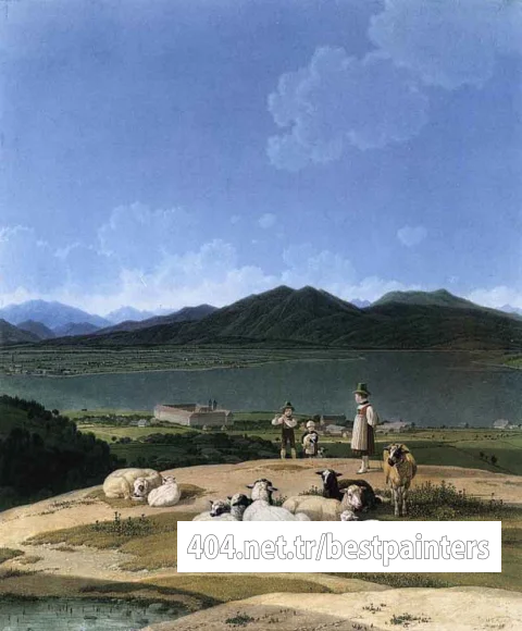 KOBELL_Wilhelm_von_View_Of_Lake_Tegern