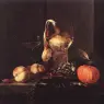 KALF_Willem_Still_Life_With_Silver_Bowl_Glasses_And_Fruit