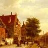 Koekkoek_Willem_Along_The_Canal