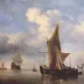 VELDE_Willem_van_de_the_Younger_Calm_Sea