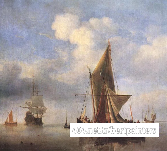 VELDE_Willem_van_de_the_Younger_Calm_Sea