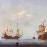 VELDE_Willem_van_de_the_Younger_Marine_Landscape_1653