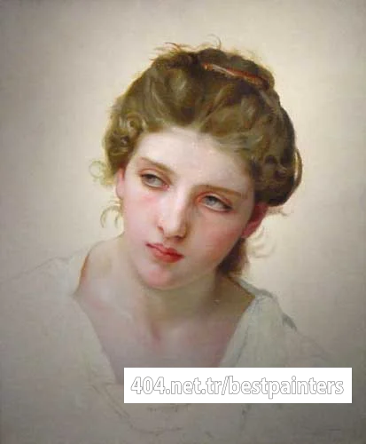 WilliamBouguereau_EtudedetetedeFemmeBlondedeface_1898Large