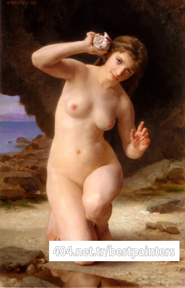 WilliamBouguereau_FemmeAuCoquillage_1885Large