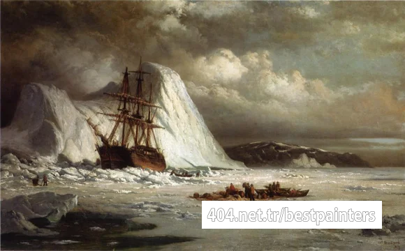 Bradford_William_Icebound_Ship